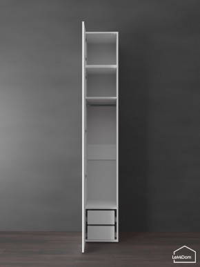 Шкаф с антресолью Linnea MHR-1POA-3 2450х400х510 (Белый-М 11.1.2) в Красноуральске - krasnouralsk.mebel24.online | фото 5