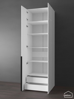 Шкаф с антресолью Linnea MHR-2A-4 2450х800х510 (Белый-М 11.1.1) в Красноуральске - krasnouralsk.mebel24.online | фото 5