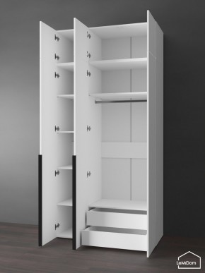 Шкаф с антресолью Linnea MHR-3A-2 2450х1200х510 (Белый-М 11.1.1) в Красноуральске - krasnouralsk.mebel24.online | фото 5