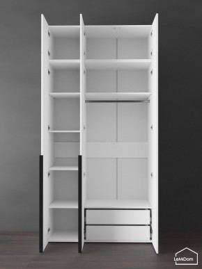 Шкаф с антресолью Linnea MHR-3A-2 2450х1200х510 (Белый-М 11.1.2) в Красноуральске - krasnouralsk.mebel24.online | фото 6