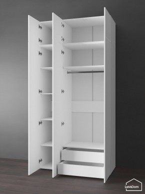 Шкаф с антресолью Linnea MHR-3POA-2 2450х1200х510 (Белый-М 11.1.2) в Красноуральске - krasnouralsk.mebel24.online | фото 5