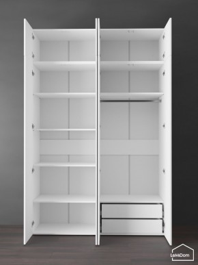 Шкаф с антресолью Linnea MHR-4POA-2 2450х1600х510 (Белый-М 11.1.2) в Красноуральске - krasnouralsk.mebel24.online | фото 5
