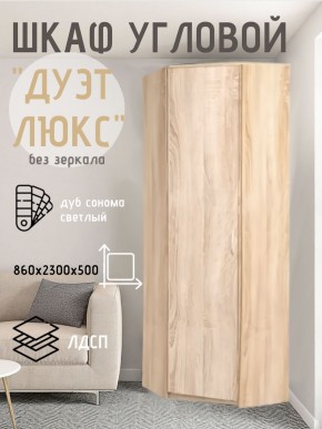 Шкаф угловой Дуэт Люкс без зеркала в Красноуральске - krasnouralsk.mebel24.online | фото 5