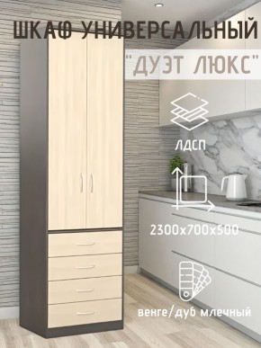 Шкаф универсальный Дуэт Люкс в Красноуральске - krasnouralsk.mebel24.online | фото 3