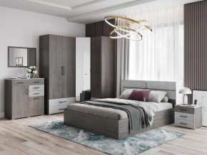 Спальня Теана Ясень Анкор темный/Мрамор лайт в Красноуральске - krasnouralsk.mebel24.online | фото