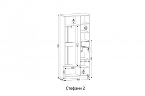 СТЕФАНИ-2 Шкаф в Красноуральске - krasnouralsk.mebel24.online | фото 2