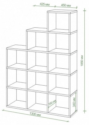 Стеллаж Бартоло СЛД 5 в Красноуральске - krasnouralsk.mebel24.online | фото 2