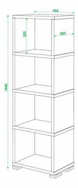 Стеллаж Домино СБ-15/4 в Красноуральске - krasnouralsk.mebel24.online | фото 3