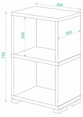 Стеллаж-колонка Домино СБ-15/2 в Красноуральске - krasnouralsk.mebel24.online | фото 2