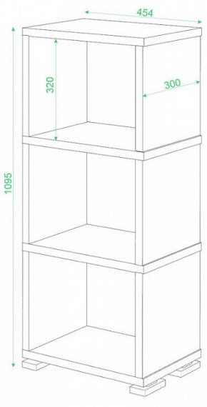 Стеллаж-колонка СБ-15/3 в Красноуральске - krasnouralsk.mebel24.online | фото 2