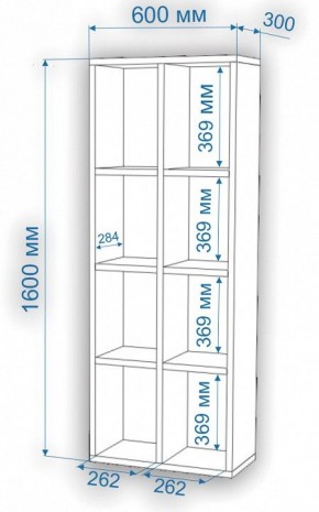 Стеллаж Нобиле СтлН в Красноуральске - krasnouralsk.mebel24.online | фото 3