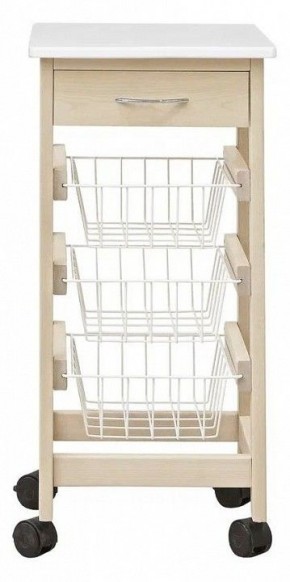 Стеллаж С ящиком и корзинами в Красноуральске - krasnouralsk.mebel24.online | фото 4