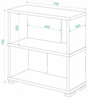 Стеллаж СБ-10/2 в Красноуральске - krasnouralsk.mebel24.online | фото 2