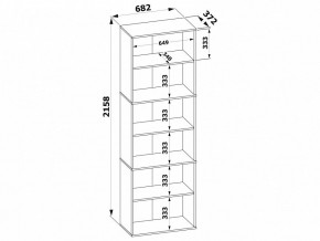 Стеллаж ШУ-30 в Красноуральске - krasnouralsk.mebel24.online | фото 3