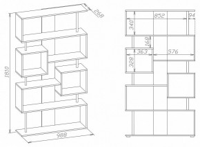 Стеллаж СТ-2 в Красноуральске - krasnouralsk.mebel24.online | фото 2