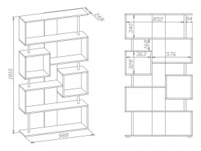 Стеллаж СТ-2 в Красноуральске - krasnouralsk.mebel24.online | фото 4