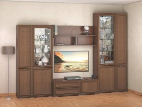 Стенка Ливорно орех в Красноуральске - krasnouralsk.mebel24.online | фото 2