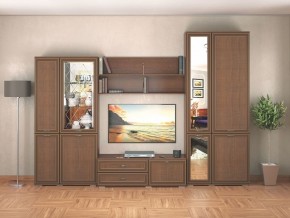 Стенка Ливорно орех в Красноуральске - krasnouralsk.mebel24.online | фото 4
