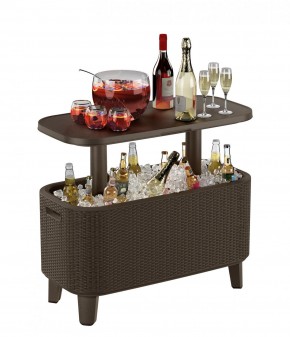 Стол Беви Бар (Bevy Bar Large Cool Bar), коричневый в Красноуральске - krasnouralsk.mebel24.online | фото 3