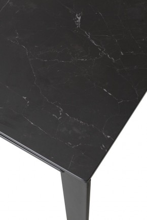 Стол CORNER 120 MATT BLACK MARBLE SOLID CERAMIC / BLACK, ®DISAUR в Красноуральске - krasnouralsk.mebel24.online | фото 5