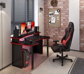 Стол компьютерный Домино Lite СКЛ-Игр120+НКИЛ120 в Красноуральске - krasnouralsk.mebel24.online | фото 2