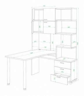 Стол компьютерный Домино нельсон СР-500М190 в Красноуральске - krasnouralsk.mebel24.online | фото 3