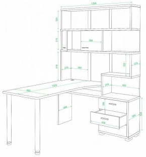 Стол компьютерный Домино СР-420/150 в Красноуральске - krasnouralsk.mebel24.online | фото 2