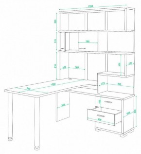 Стол компьютерный Домино СР-420/150 в Красноуральске - krasnouralsk.mebel24.online | фото 2