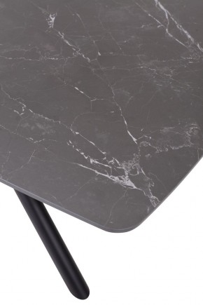 Стол RIVOLI 140 MATT BLACK MARBLE SOLID CERAMIC / BLACK, ®DISAUR в Красноуральске - krasnouralsk.mebel24.online | фото 10