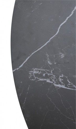 Стол TERNI 120 MATT BLACK MARBLE SOLID CERAMIC Черный мрамор матовый, керамика /Черн.каркас, ®DISAUR в Красноуральске - krasnouralsk.mebel24.online | фото 9