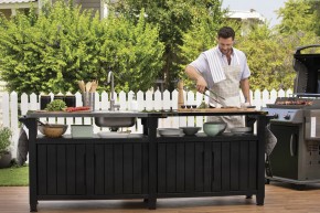 Столик для барбекю 415 Л (Unity Chef 415 L) графит в Красноуральске - krasnouralsk.mebel24.online | фото 4