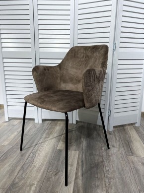 Стул AMARETTO VBP208 античный серо-бежевый/ черный каркас, М-City в Красноуральске - krasnouralsk.mebel24.online | фото 1
