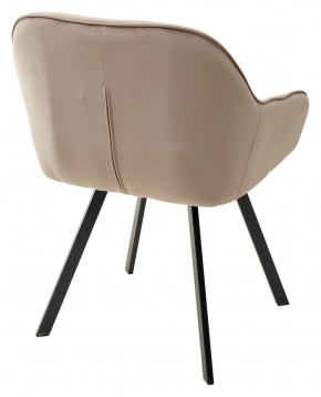 Стул GALE 360 град. поворот. BLUVEL-40 BEIGE, велюр/ черный каркас, М-City в Красноуральске - krasnouralsk.mebel24.online | фото 4