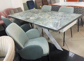 Стул NIKKI VF113 светлая мята / VF115 серо-зеленый М-City в Красноуральске - krasnouralsk.mebel24.online | фото 3