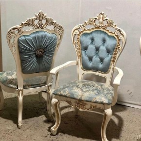 Стул Роза с каретной стяжкой и подлокотниками в Красноуральске - krasnouralsk.mebel24.online | фото