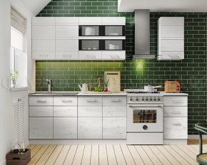 ТЕХНО-2 Кухонный гарнитур 2,0 в Красноуральске - krasnouralsk.mebel24.online | фото 2