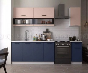 ТЕХНО Кухонный гарнитур 2,0 м Компоновка №2 в Красноуральске - krasnouralsk.mebel24.online | фото 4