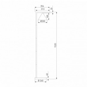 Торшер Elektrostandard Bevel a068473 в Красноуральске - krasnouralsk.mebel24.online | фото 2