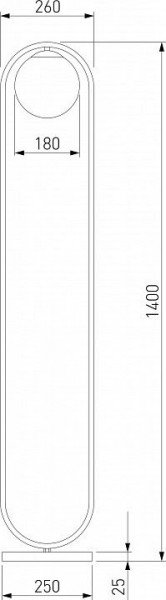 Торшер Eurosvet Ringo 01139/1 хром в Красноуральске - krasnouralsk.mebel24.online | фото 2