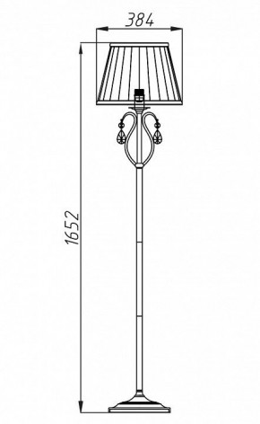 Торшер Maytoni Brionia ARM172-11-G в Красноуральске - krasnouralsk.mebel24.online | фото 2