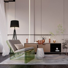 Торшер Maytoni Calvin Z177FL-01B в Красноуральске - krasnouralsk.mebel24.online | фото 4