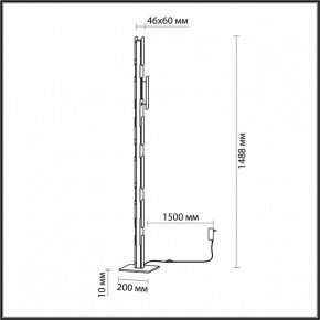 Торшер Odeon Light Fierro 4991/36FL в Красноуральске - krasnouralsk.mebel24.online | фото 4