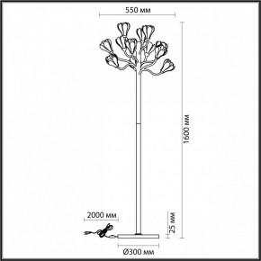 Торшер Odeon Light Gardi 5090/12F в Красноуральске - krasnouralsk.mebel24.online | фото 5