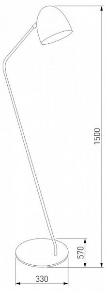 Торшер TK Lighting Soho 5037 Soho Black в Красноуральске - krasnouralsk.mebel24.online | фото 2