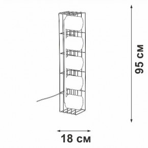 Торшер Vitaluce V3019 V3019-1/5P в Красноуральске - krasnouralsk.mebel24.online | фото 4