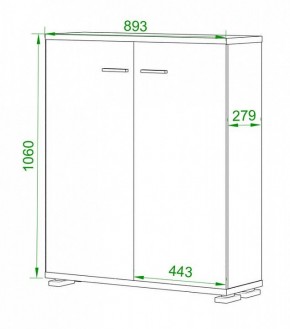Тумба Домино ПУ-50-3 в Красноуральске - krasnouralsk.mebel24.online | фото 2