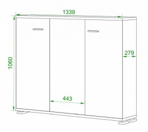 Тумба Домино ПУ-60-4 в Красноуральске - krasnouralsk.mebel24.online | фото 2