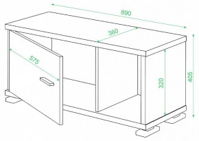 Тумба комбинированная Домино СБ-30/1 в Красноуральске - krasnouralsk.mebel24.online | фото 3