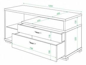 Тумба под ТВ Домино ТК-10 в Красноуральске - krasnouralsk.mebel24.online | фото 2