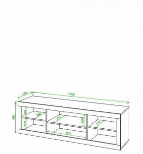 Тумба под ТВ Toivo Кон170 в Красноуральске - krasnouralsk.mebel24.online | фото 2